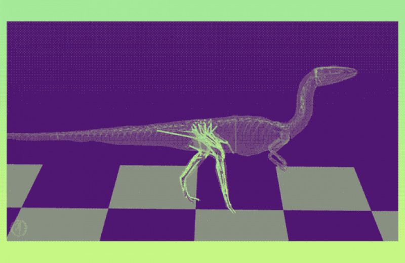 Хвост сэкономил динозавру энергию при ходьбе