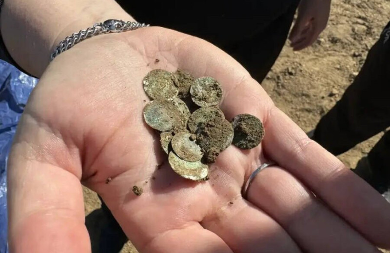 История, как женщина в Чехии нашла клад со средневековыми монетами! Вас поразит их количество