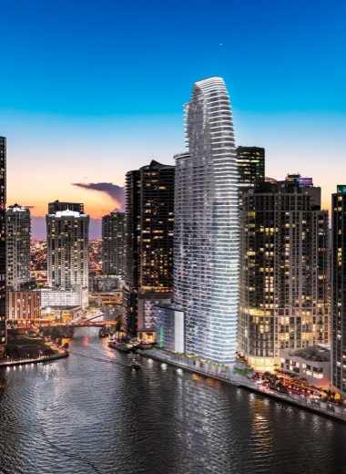 В Майами начали строить первый жилой небоскреб Aston Martin с квартирами до $50 млн
