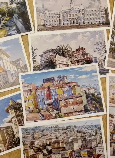Одна вокруг света: город с открытки и отражение вулкана в озере