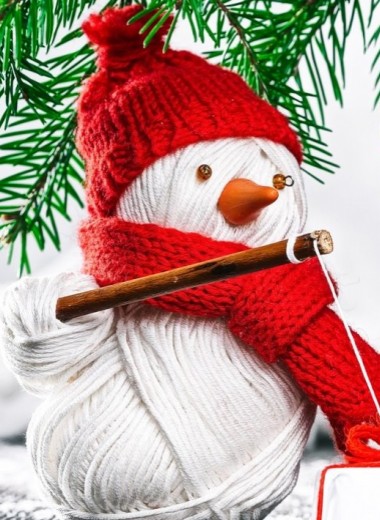 Снеговики без снега: новогоднее настроение своим руками