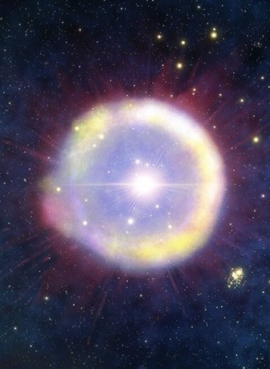 Астрономы нашли вещество первых сверхновых в далеком квазаре
