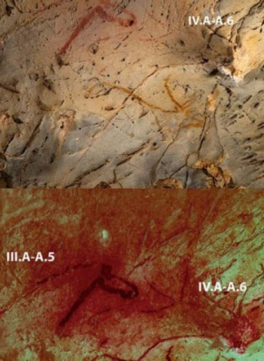 Стереофотосъемка пещеры Ла-Пасьега выявила фигуративные рисунки среди нефигуративных