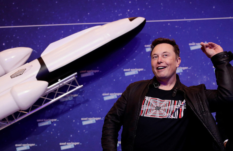 Ракета Илона: как основатель Tesla стал богаче на 500% за один год