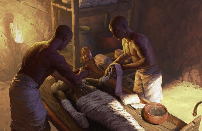 Как делали мумии. Ученые реконструировали методы древнеегипетской похоронной мастерской