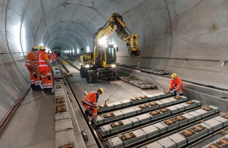 Туннель Сен-Готард: как устроен самый длинный скоростной ЖД-туннель в мире