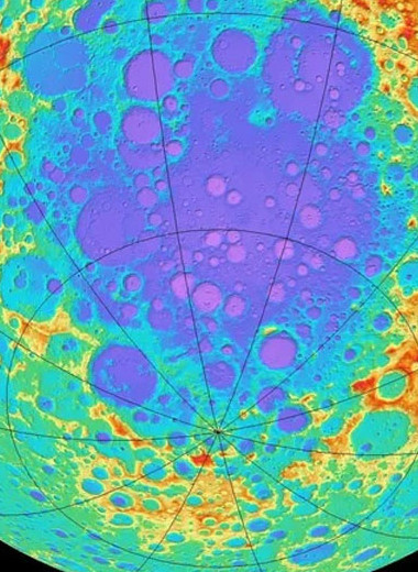 Ученые впервые изучили состав породы с обратной стороны Луны