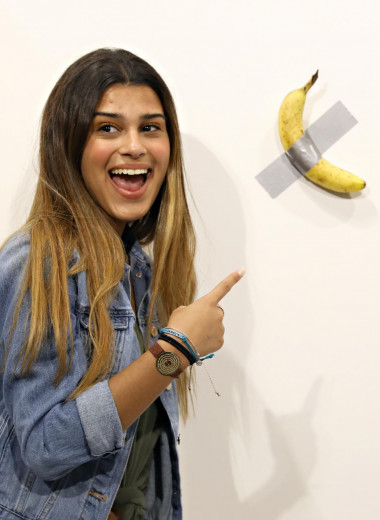 Банан на скотче и рассол: как художники превращают еду в искусство