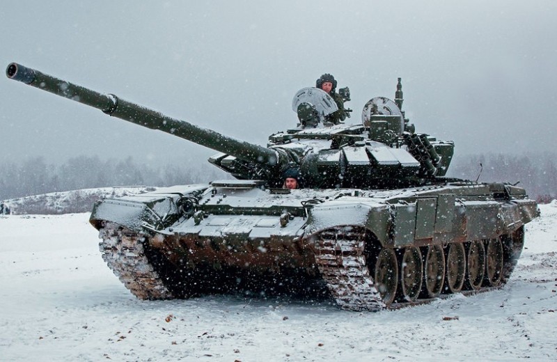 Тест-драйв танка Т-72Б3: 