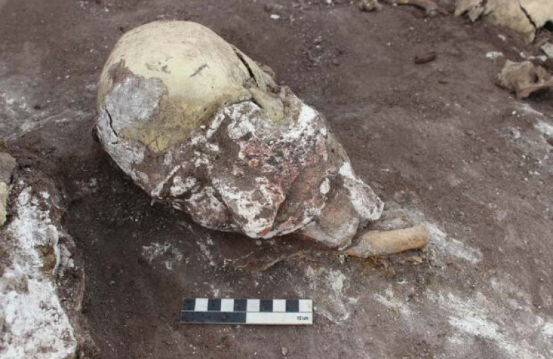 В Хакасии раскопали курган с погребениями трех археологических культур
