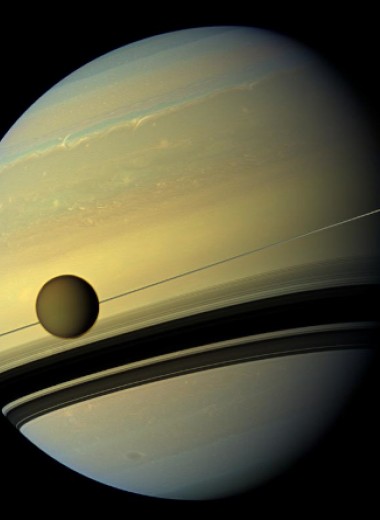 Скорость «убегания» Титана от Сатурна оказалась в 100 раз выше ожидаемой