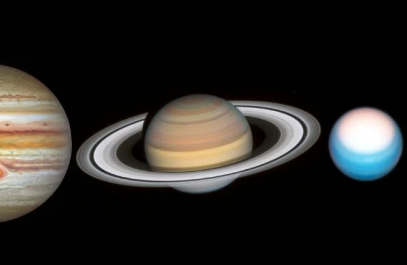 Портреты гигантов: «Хаббл» поделился ежегодной фотосерией с планетами