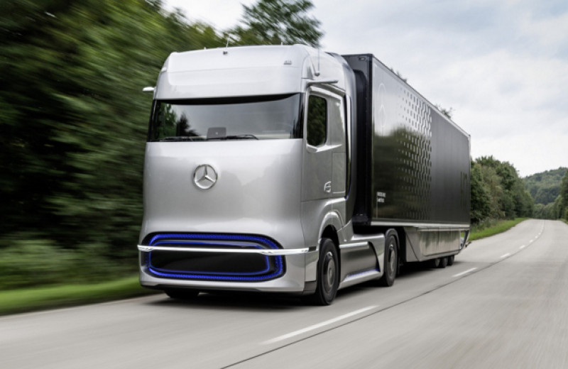 Mercedes-Benz представила прототип водородного грузовика