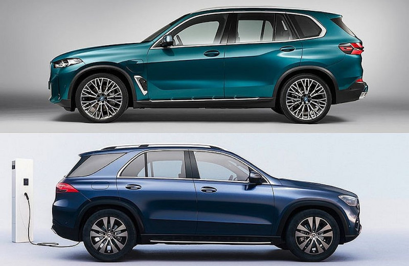 Вечный спор: Mercedes-Benz GLE или BMW X5?