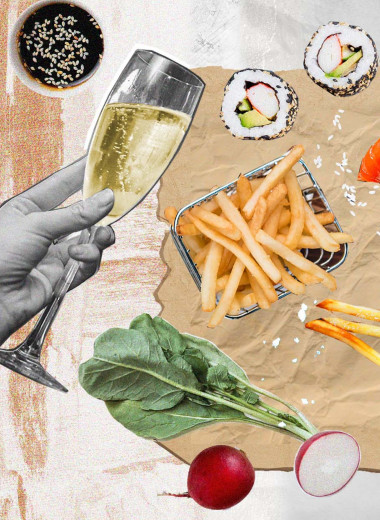 Неожиданные гастропары к шампанскому — советы виноделов и сомелье