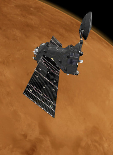 Угарный газ рассказал о циркуляции в атмосфере Марса