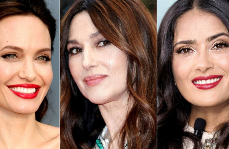 Как выглядят дочери красавиц-брюнеток Голливуда: Джоли, Беллуччи, Хайек и других