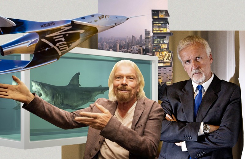 Маринованная акула и личный небоскреб: 10 странных покупок миллиардеров