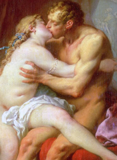 На изящном: рабы любви, или Какой древнегреческий миф лежит в основе картины Франсуа Буше «Геркулес и Омфала»
