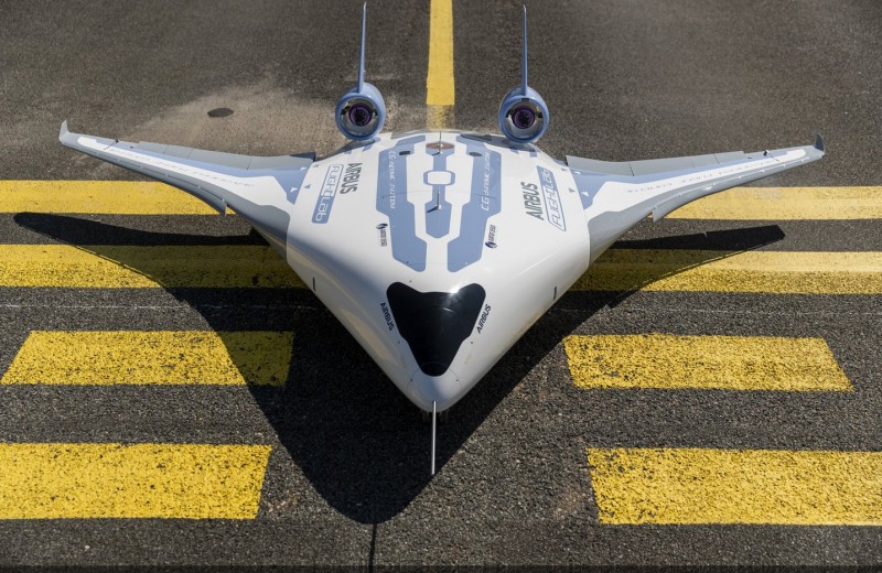 Airbus представил модель «смешанного крыла»: видео