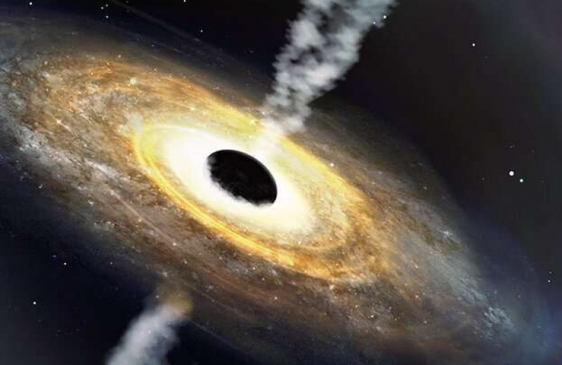 Ярчайшая черная дыра во Вселенной создала два загадочных объекта, о природе которых ученые спорят до сих пор