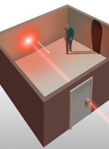 Взгляд сквозь дверь: лазер помог ученым заглянуть в запертую комнату