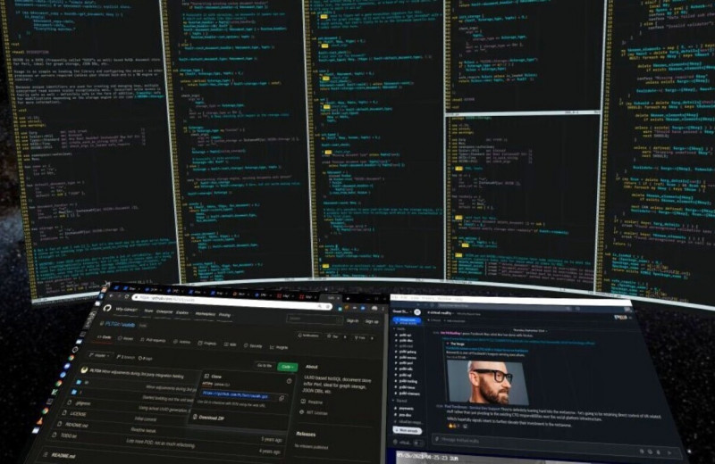 Пишет код «на туманном Олимпе»: физик-программист уже 2,5 года работает в виртуальной реальности по 9 часов в день