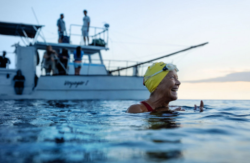 Как Дайана Найэд проплыла от Кубы до Флориды и установила мировой рекорд в 64 года