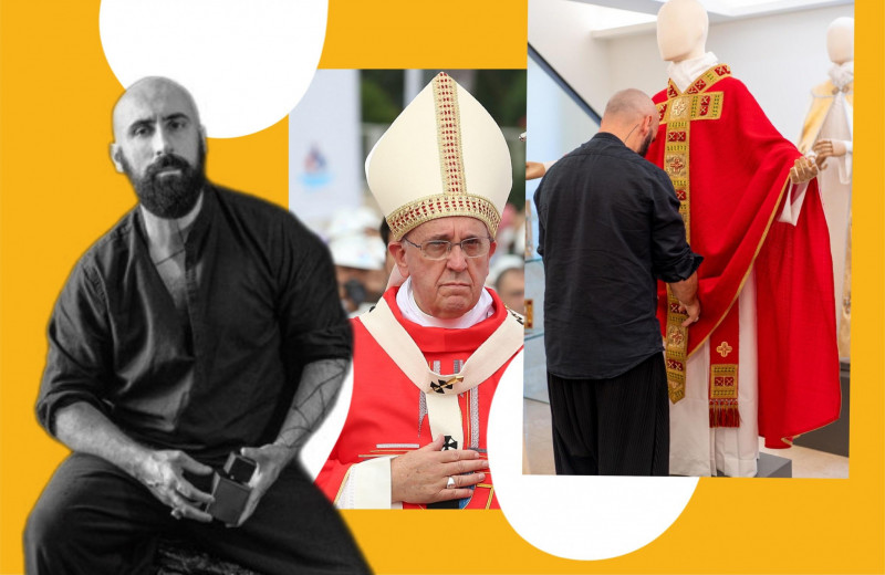 Я у Папы — модельер: как итальянский органист начал одевать понтификов и представителей католического духовенства
