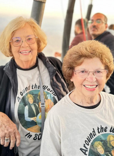 Вокруг света в 80 лет: как две пенсионерки за 80 дней посетили 18 стран и Антарктиду