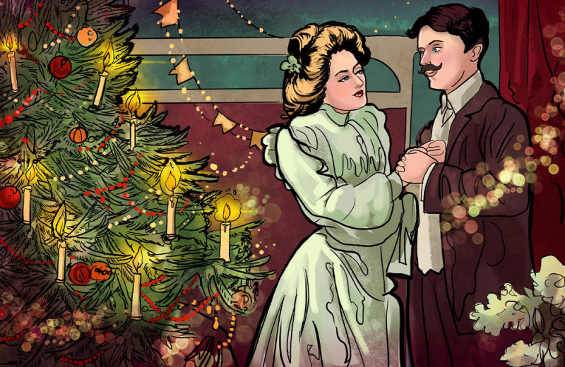 Как встречали Новый год и Рождество жители Российской империи