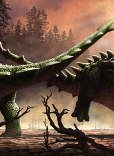 Анкилозавры сражались друг с другом также яростно, как с тираннозавром