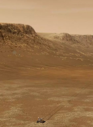 Жидкая вода на Марсе могла существовать благодаря ледяным облакам