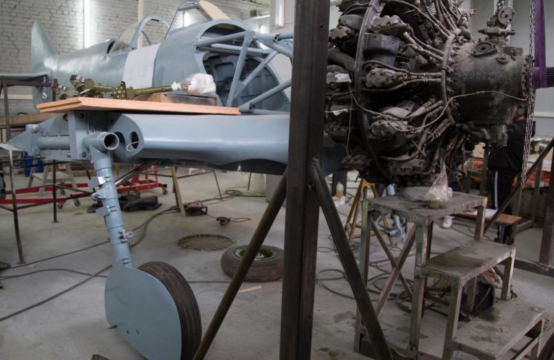 Российские инженеры создали первую точную реконструкцию самолета Ла-5