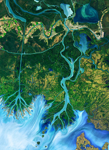 7 самых эффектных спутниковых фотографий Земли
