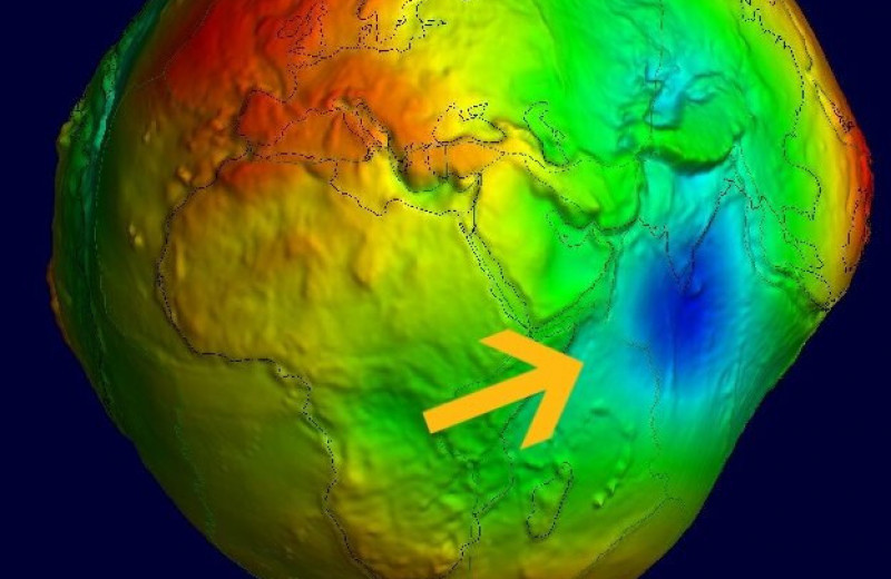 В Индийском океане существует гигантская гравитационная дыра, и мы наконец-то можем узнать ее причину