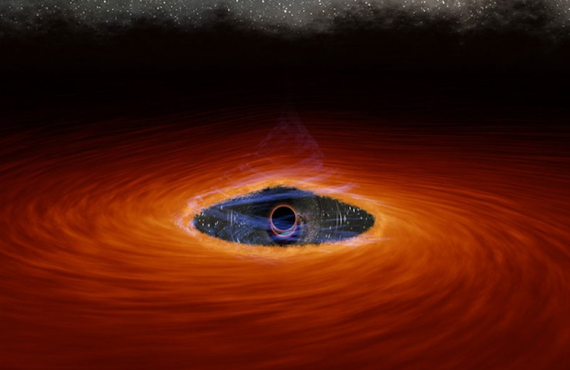 Астрономы впервые увидели исчезновение короны черной дыры