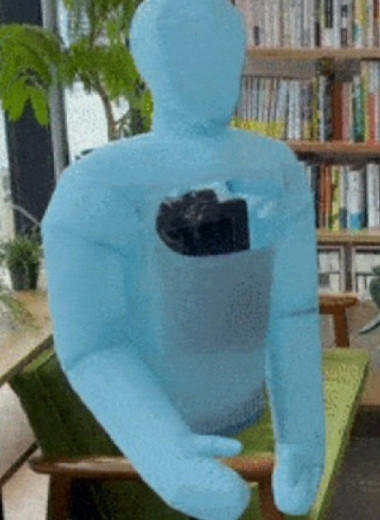 Японцы сделали надувного робота-аватара