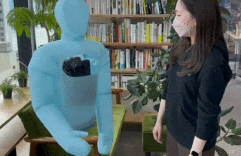 Японцы сделали надувного робота-аватара
