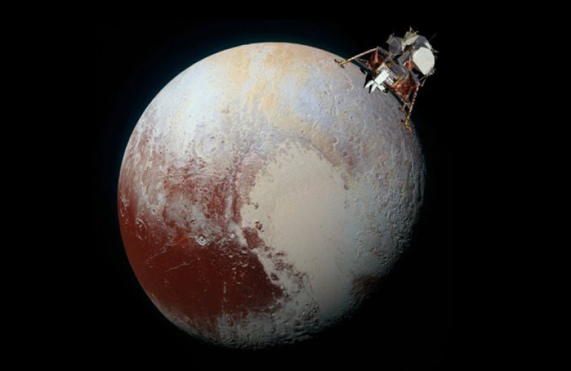 Почему «Хаббл» видит Плутон, но не видит «Аполлон»?