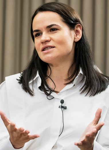 Светлана Тихановская — РБК: «Против России мы абсолютно ничего не имеем»