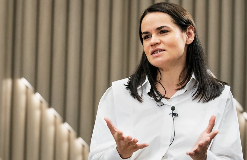 Светлана Тихановская — РБК: «Против России мы абсолютно ничего не имеем»