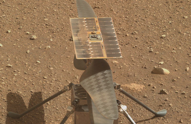 Вертолёт Ingenuity работает на Марсе уже второй год: он будет помогать роверу Perseverance