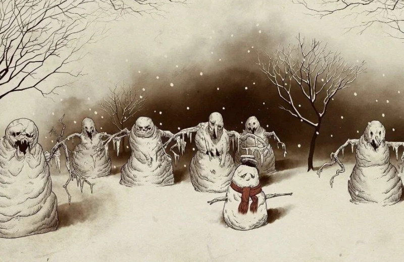 Снеговик на самом деле баба и самое загадочное одушевленное существо: история зимнего символа