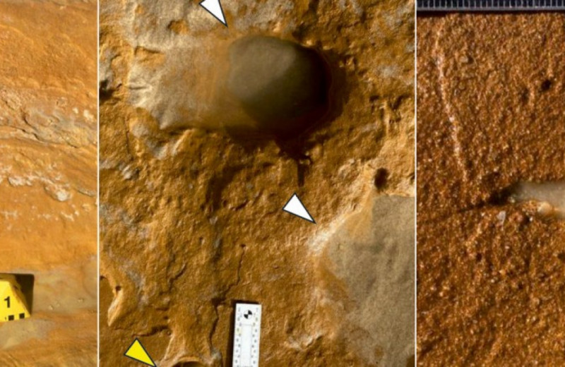 Неандертальским следам с пляжа Маталасканьяс оказалось около 151 тысячи лет