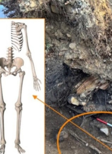 Штормовой ветер вскрыл в Италии раннесредневековое захоронение