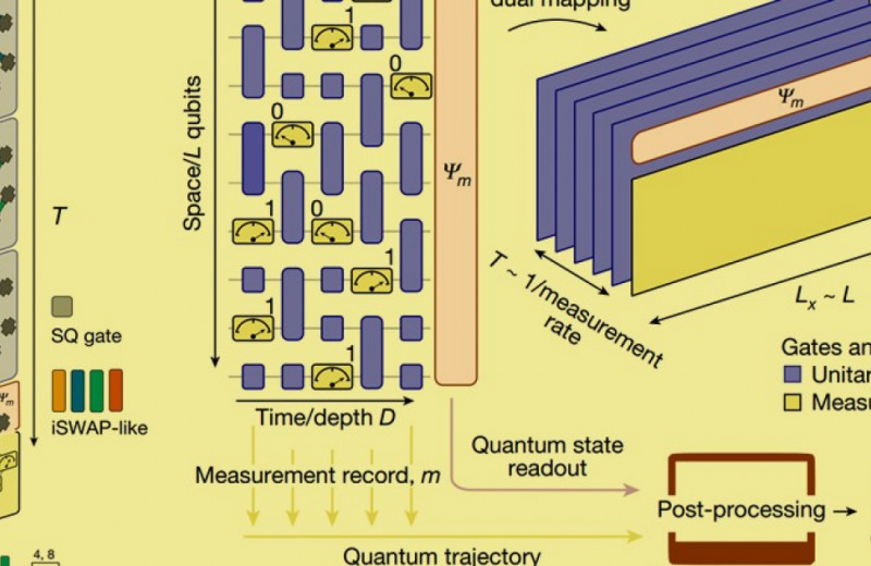 Пространственная и временная координаты поменялись местами в квантовом вычислителе Google