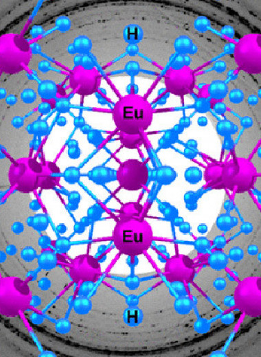 Ученые синтезировали супергидрид европия с 54 атомами