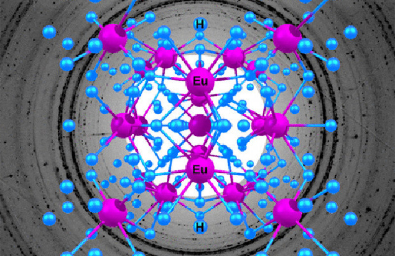 Ученые синтезировали супергидрид европия с 54 атомами