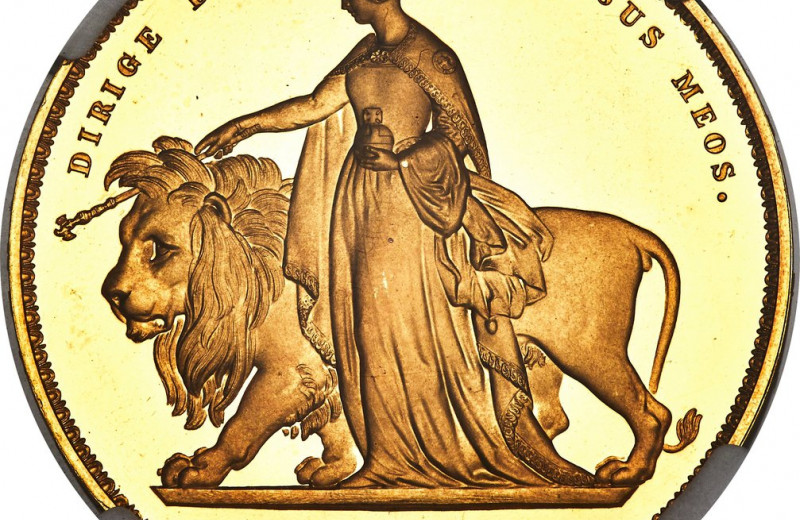 За монету с королевой Викторией и львом отдадут сотни тысяч долларов